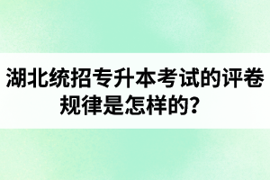 湖北統(tǒng)招專升本考試的評卷規(guī)律是怎樣的？怎么避免丟失細節(jié)分？