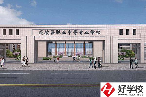 湖南省茶陵縣職業(yè)中等專業(yè)學校在哪里？校園環(huán)境如何？