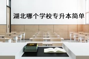 湖北哪些學校容易報考